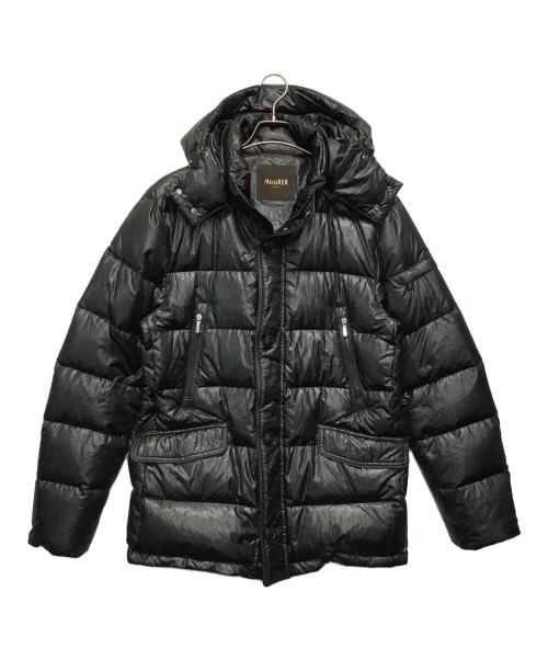 MOORER（ムーレー）MOORER (ムーレー) ダウンジャケット ブラック サイズ:52の古着・服飾アイテム