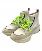 COACHコーチ）の古着「ハイカットスニーカー」｜ベージュ