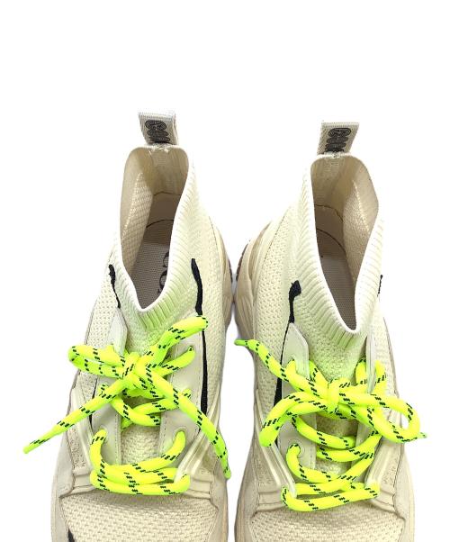 COACH（コーチ）COACH (コーチ) ハイカットスニーカー ベージュ サイズ:23.5cmの古着・服飾アイテム