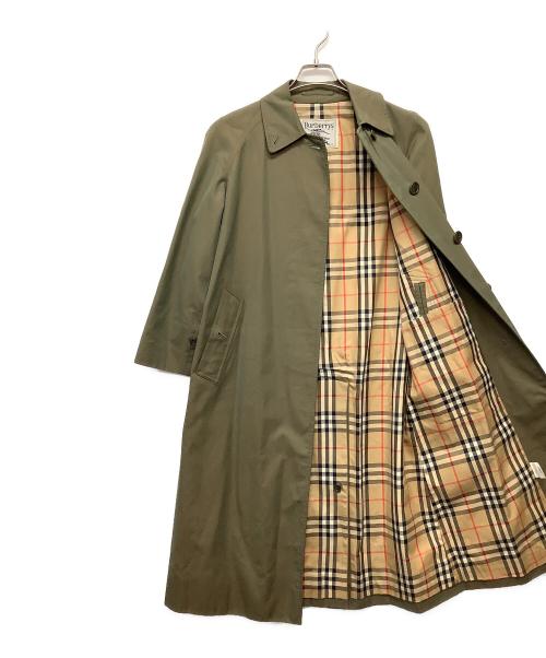 Burberry's（バーバリー）Burberry's (バーバリーズ) ロングコート オリーブ サイズ:Mの古着・服飾アイテム