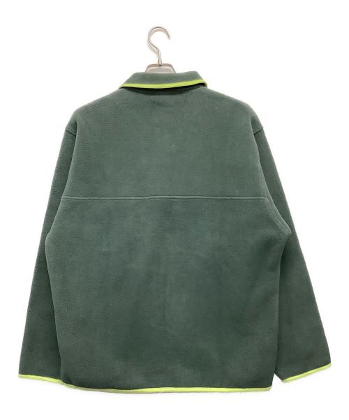 Patagonia（パタゴニア）Patagonia (パタゴニア) シンチラスナップT グリーン×イエロー サイズ:Mの古着・服飾アイテム