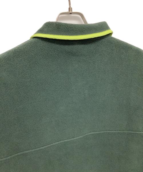 Patagonia（パタゴニア）Patagonia (パタゴニア) シンチラスナップT グリーン×イエロー サイズ:Mの古着・服飾アイテム