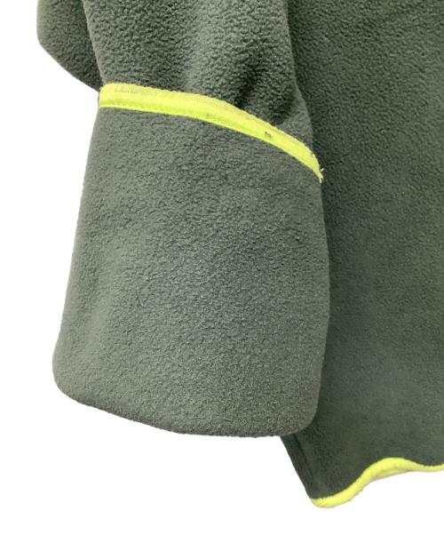 Patagonia（パタゴニア）Patagonia (パタゴニア) シンチラスナップT グリーン×イエロー サイズ:Mの古着・服飾アイテム