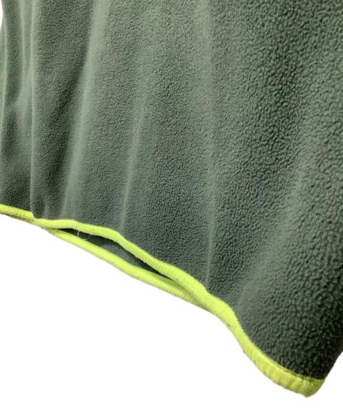 Patagonia（パタゴニア）Patagonia (パタゴニア) シンチラスナップT グリーン×イエロー サイズ:Mの古着・服飾アイテム