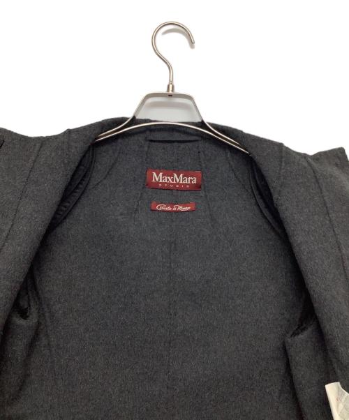 MaxMara（マックスマーラ）MaxMara (マックスマーラ) コート グレー サイズ:38の古着・服飾アイテム