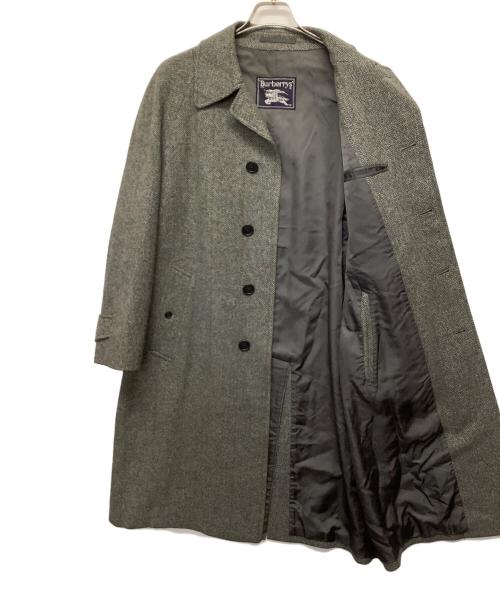 Burberry's（バーバリーズ）Burberry's (バーバリーズ) ウールステンカラーコート グレー サイズ:Mの古着・服飾アイテム