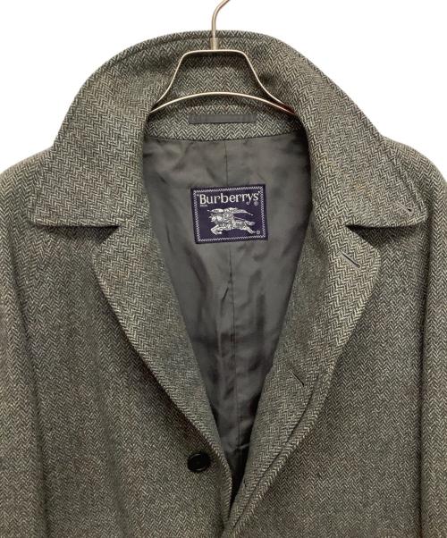 Burberry's（バーバリーズ）Burberry's (バーバリーズ) ウールステンカラーコート グレー サイズ:Mの古着・服飾アイテム