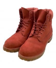 Timberland（ティンバーランド）の古着「ブーツ」｜レッド