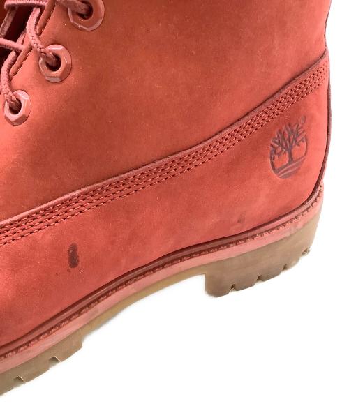 Timberland（ティンバーランド）Timberland (ティンバーランド) ブーツ レッド サイズ:10Wの古着・服飾アイテム