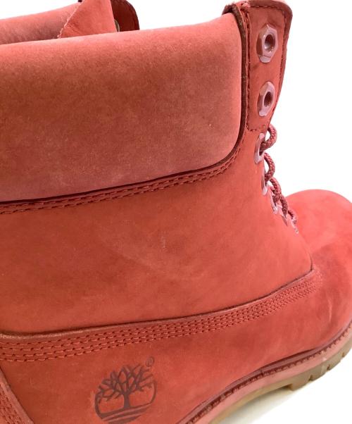 Timberland（ティンバーランド）Timberland (ティンバーランド) ブーツ レッド サイズ:10Wの古着・服飾アイテム