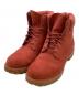 Timberland（ティンバーランド）の古着「ブーツ」｜レッド