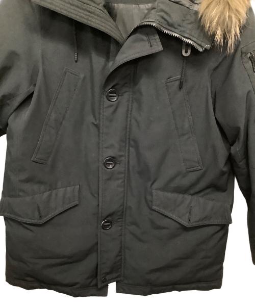 nano・universe（ナノ・ユニバース）nano・universe (ナノ・ユニバース) ダウンジャケット ブラック サイズ:XLの古着・服飾アイテム