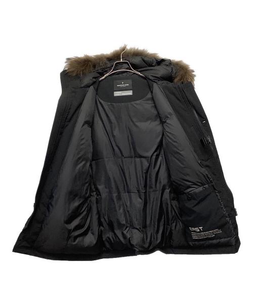 nano・universe（ナノ・ユニバース）nano・universe (ナノ・ユニバース) ダウンジャケット ブラック サイズ:XLの古着・服飾アイテム