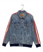 LEVI'S PReMIUMリーバイス プレミアム）の古着「ラインデニムジャケット」｜インディゴ