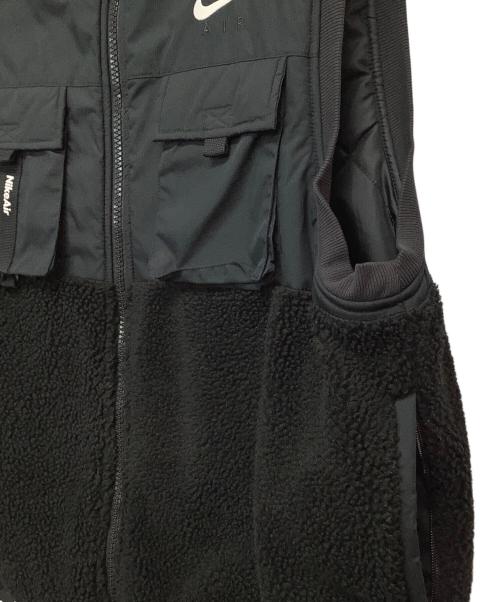 NIKE（ナイキ）NIKE (ナイキ) ボアフリースベスト ブラック サイズ:XXLの古着・服飾アイテム