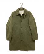 MARGARET HOWELLマーガレットハウエル）の古着「ステンカラーコート」｜カーキ