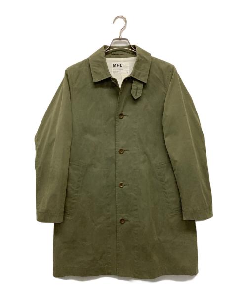 MARGARET HOWELL（マーガレットハウエル）MARGARET HOWELL (マーガレットハウエル) ステンカラーコート カーキ サイズ:Sの古着・服飾アイテム