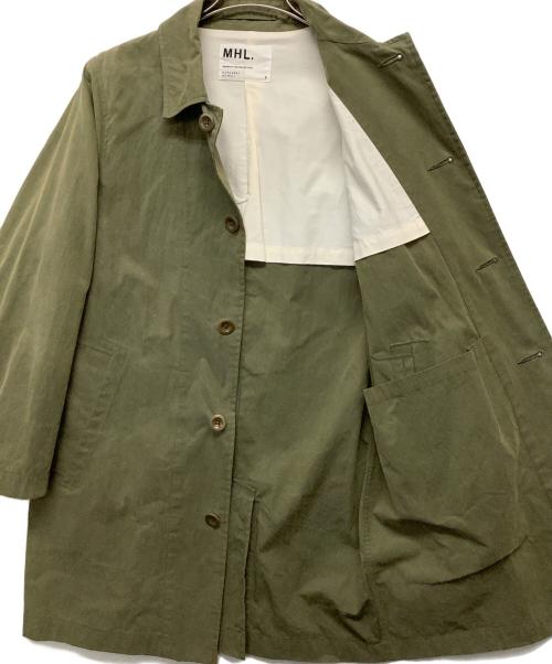 MARGARET HOWELL（マーガレットハウエル）MARGARET HOWELL (マーガレットハウエル) ステンカラーコート カーキ サイズ:Sの古着・服飾アイテム