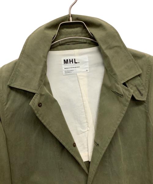 MARGARET HOWELL（マーガレットハウエル）MARGARET HOWELL (マーガレットハウエル) ステンカラーコート カーキ サイズ:Sの古着・服飾アイテム