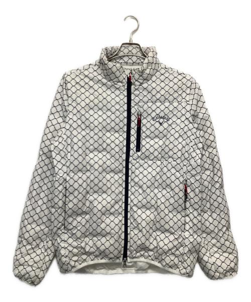 Callaway（キャロウェイ）Callaway (キャロウェイ) ダウンジャケット ホワイト サイズ:Mの古着・服飾アイテム