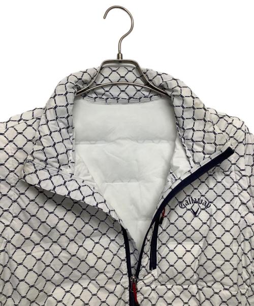 Callaway（キャロウェイ）Callaway (キャロウェイ) ダウンジャケット ホワイト サイズ:Mの古着・服飾アイテム