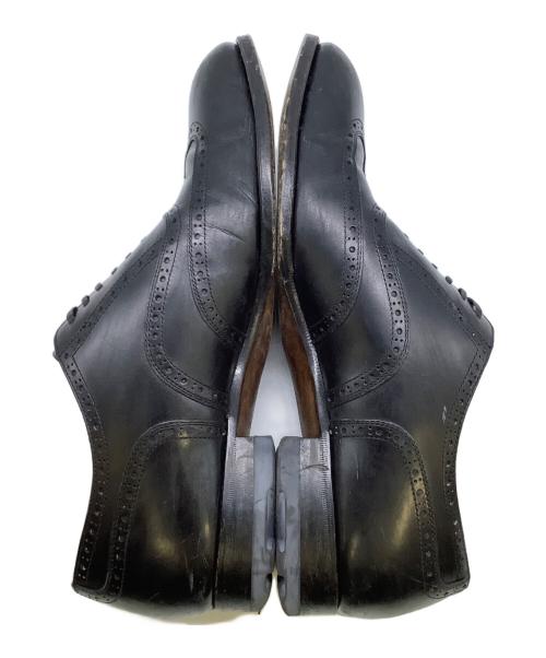 SHETLAND FOX（シェットランドフォックス）SHETLAND FOX (シェットランドフォックス) ビジネスシューズ ブラック サイズ:9の古着・服飾アイテム