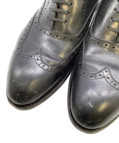 SHETLAND FOX（シェットランドフォックス）SHETLAND FOX (シェットランドフォックス) ビジネスシューズ ブラック サイズ:9の古着・服飾アイテム