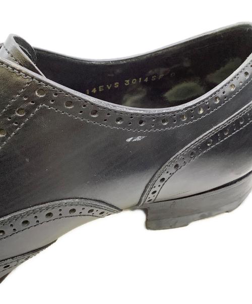 SHETLAND FOX（シェットランドフォックス）SHETLAND FOX (シェットランドフォックス) ビジネスシューズ ブラック サイズ:9の古着・服飾アイテム