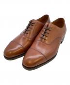 Edward Greenエドワードグリーン）の古着「CHELSEAストレートチップシューズ」｜ブラウン