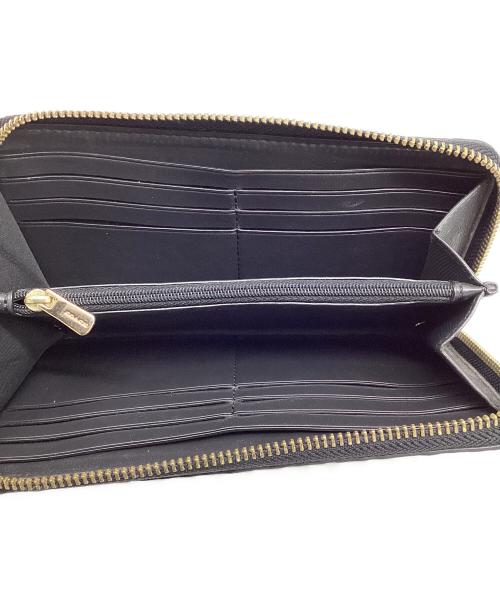 COACH（コーチ）COACH (コーチ) ラウンドファスナー財布 ブラックの古着・服飾アイテム