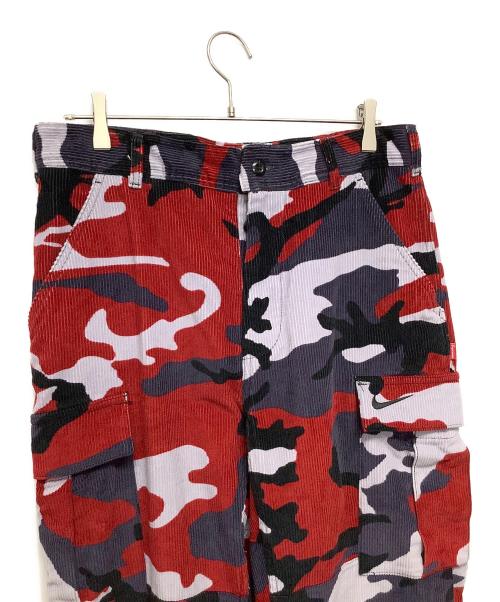 stussy（ステューシー）stussy (ステューシー) コーデュロイパンツ　Nike Arc Corduroy Cargo Pant マルチカラー サイズ:Mの古着・服飾アイテム