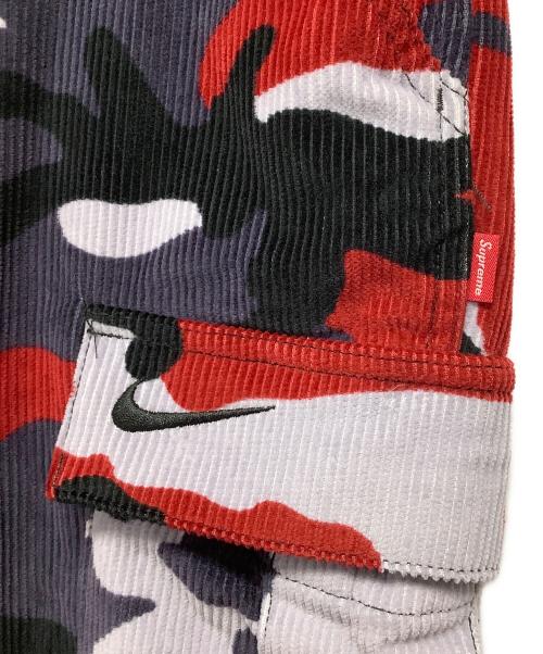 stussy（ステューシー）stussy (ステューシー) コーデュロイパンツ　Nike Arc Corduroy Cargo Pant マルチカラー サイズ:Mの古着・服飾アイテム