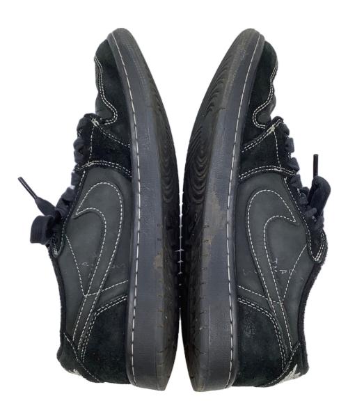NIKE（ナイキ）NIKE (ナイキ) TRAVIS SCOTT (トラヴィススコット) ローカットスニーカー ブラック サイズ:26.5cmの古着・服飾アイテム