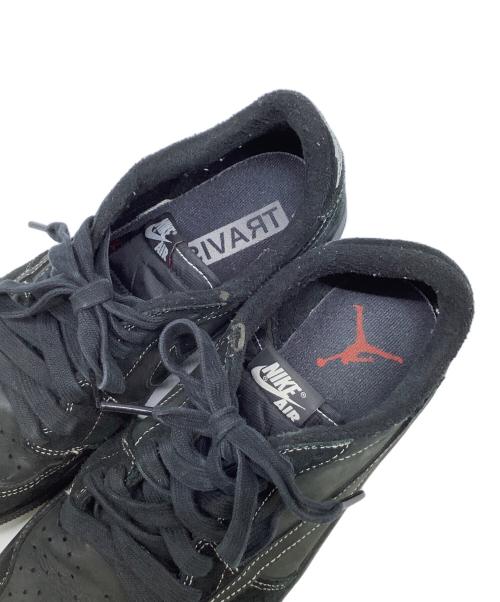 NIKE（ナイキ）NIKE (ナイキ) TRAVIS SCOTT (トラヴィススコット) ローカットスニーカー ブラック サイズ:26.5cmの古着・服飾アイテム