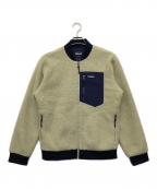 Patagoniaパタゴニア）の古着「Retro-X BOMBER Jacket」｜ベージュ×ネイビー