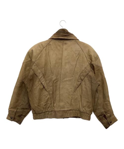 Thinsulate（シンサレート）Thinsulate (シンサレート) レザージャケット ブラウン サイズ:Lの古着・服飾アイテム