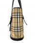 BURBERRY LONDON (バーバリーロンドン) バケツトートバッグ ベージュ×ブラック：16000円