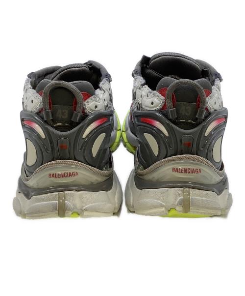 BALENCIAGA（バレンシアガ）BALENCIAGA (バレンシアガ) スニーカー グレー×レッド サイズ:UK9の古着・服飾アイテム