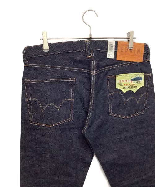 EDWIN（エドウィン）EDWIN (エドウィン) デニムパンツ インディゴ サイズ:31×35 未使用品の古着・服飾アイテム