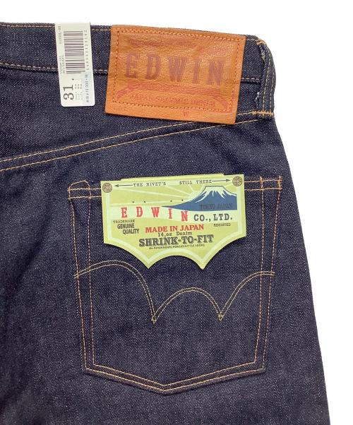 EDWIN（エドウィン）EDWIN (エドウィン) デニムパンツ インディゴ サイズ:31×35 未使用品の古着・服飾アイテム