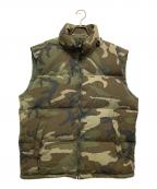 THE NORTH FACEザ ノース フェイス）の古着「ダウンベスト」｜オリーブ