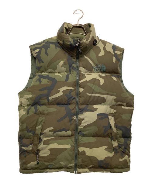 THE NORTH FACE（ザ ノース フェイス）THE NORTH FACE (ザ ノース フェイス) ダウンベスト オリーブ サイズ:Lの古着・服飾アイテム