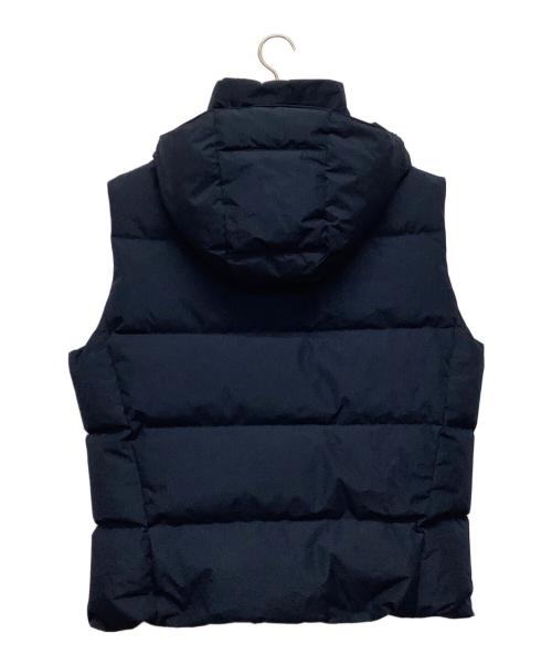 POLO RALPH LAUREN（ポロ・ラルフローレン）POLO RALPH LAUREN (ポロ・ラルフローレン) フード付きダウンベスト ネイビー サイズ: Lの古着・服飾アイテム