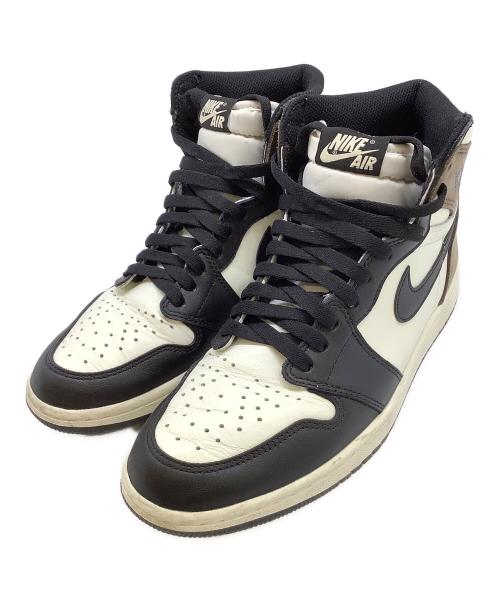 NIKE（ナイキ）NIKE (ナイキ) AIR JORDAN1 RETRO HIGH ブラック×ブラウン サイズ:26.5cmの古着・服飾アイテム