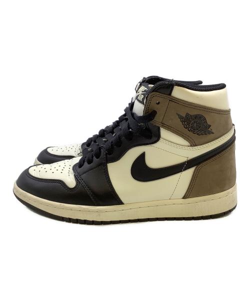 NIKE（ナイキ）NIKE (ナイキ) AIR JORDAN1 RETRO HIGH ブラック×ブラウン サイズ:26.5cmの古着・服飾アイテム