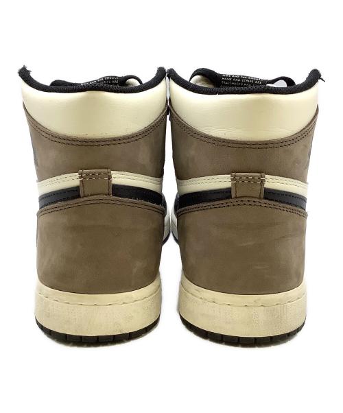 NIKE（ナイキ）NIKE (ナイキ) AIR JORDAN1 RETRO HIGH ブラック×ブラウン サイズ:26.5cmの古着・服飾アイテム