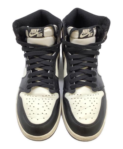 NIKE（ナイキ）NIKE (ナイキ) AIR JORDAN1 RETRO HIGH ブラック×ブラウン サイズ:26.5cmの古着・服飾アイテム