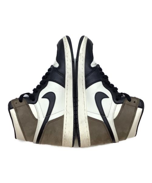 NIKE（ナイキ）NIKE (ナイキ) AIR JORDAN1 RETRO HIGH ブラック×ブラウン サイズ:26.5cmの古着・服飾アイテム