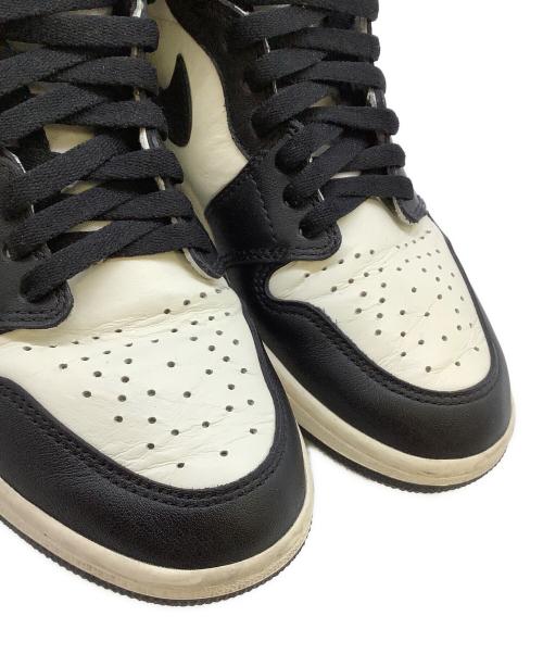 NIKE（ナイキ）NIKE (ナイキ) AIR JORDAN1 RETRO HIGH ブラック×ブラウン サイズ:26.5cmの古着・服飾アイテム