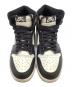中古・古着 NIKE (ナイキ) AIR JORDAN1 RETRO HIGH ブラック×ブラウン サイズ:26.5cm：18000円